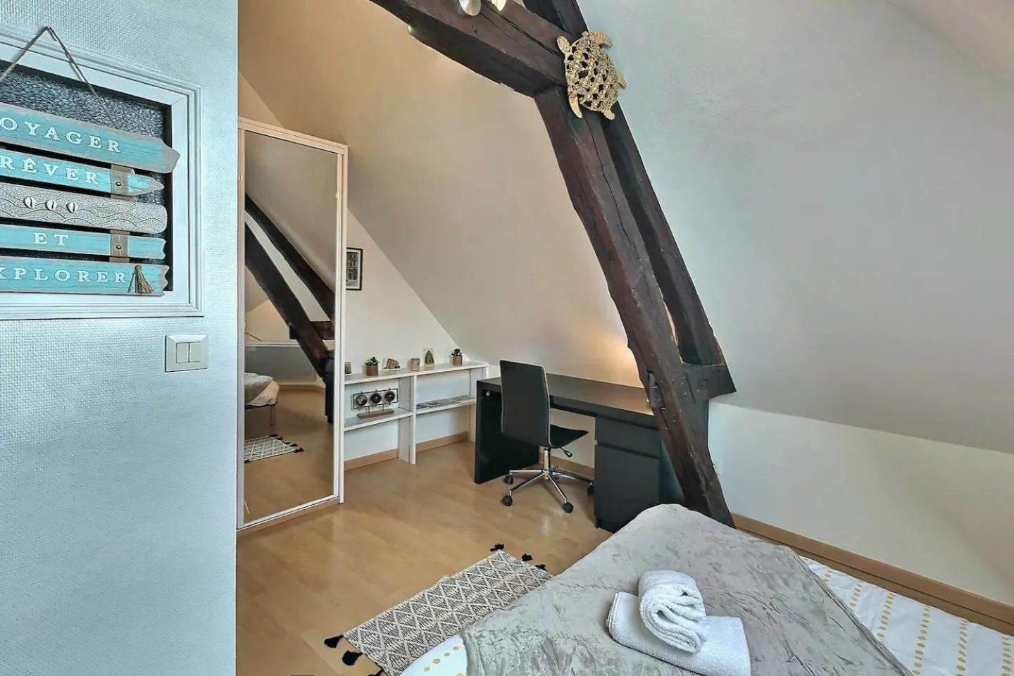 Le Travel - Appartement Equipe Proche Centre Et Yschools Troyes Exteriör bild